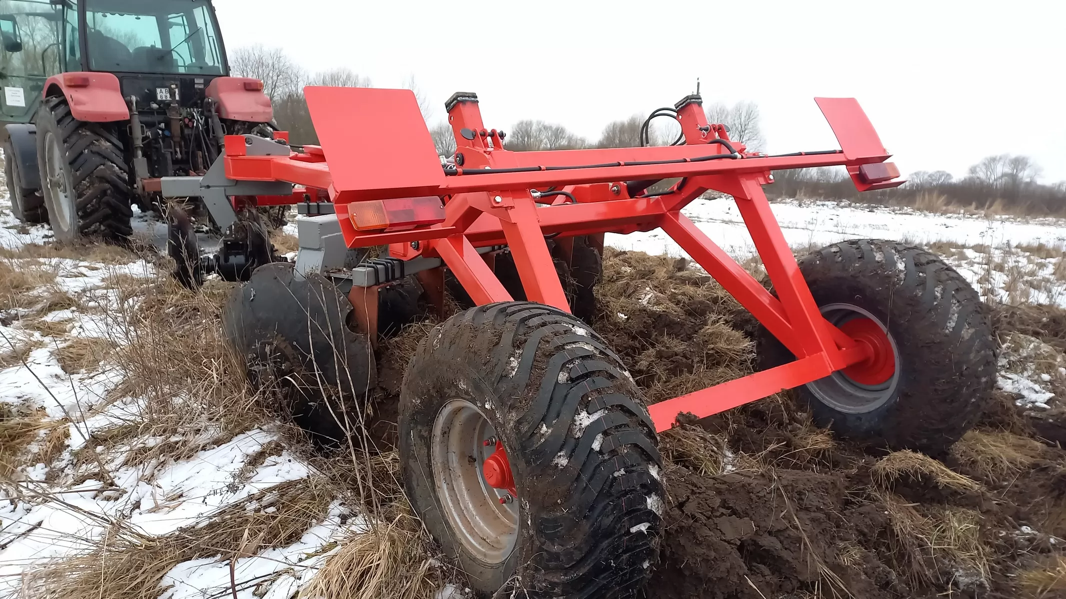 БОРОНА ПРИЦЕПНАЯ ДВУХРЯДНАЯ ZKT-3200П купить в России